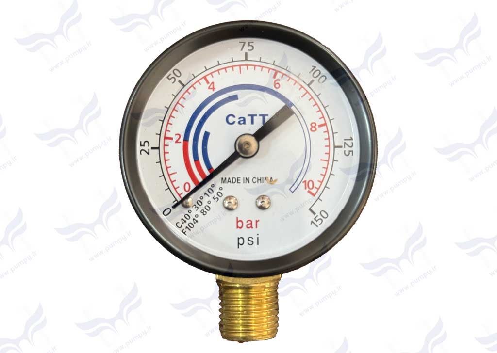 گیج فشار 10 بار catt